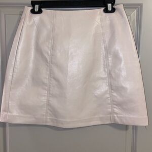 Faux Leather skirt
